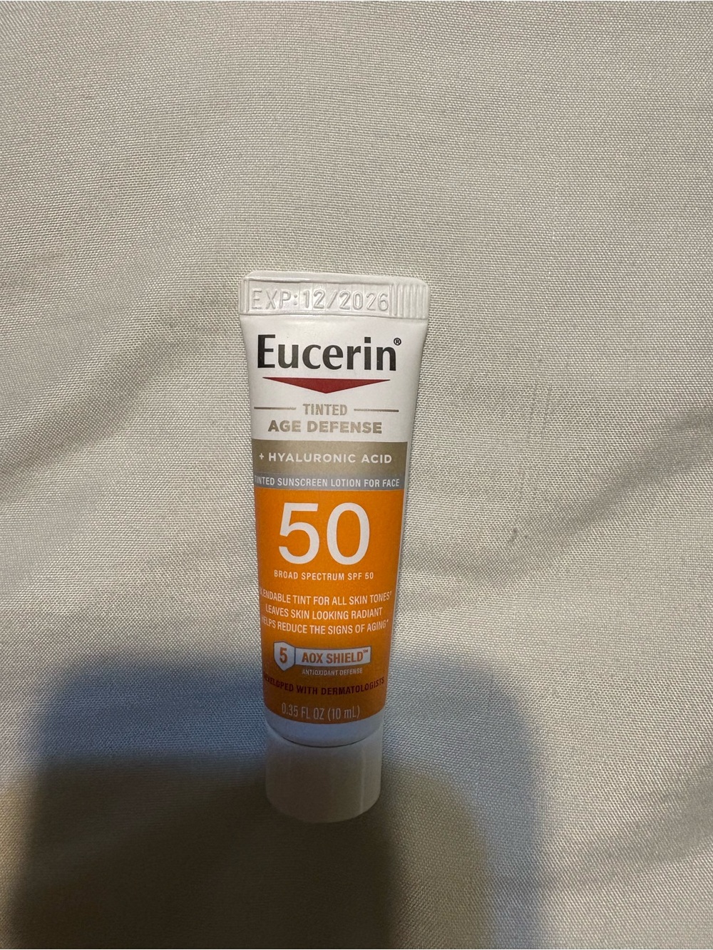 Eucerin Tinted Age Defense SPF 50 Sunscreen